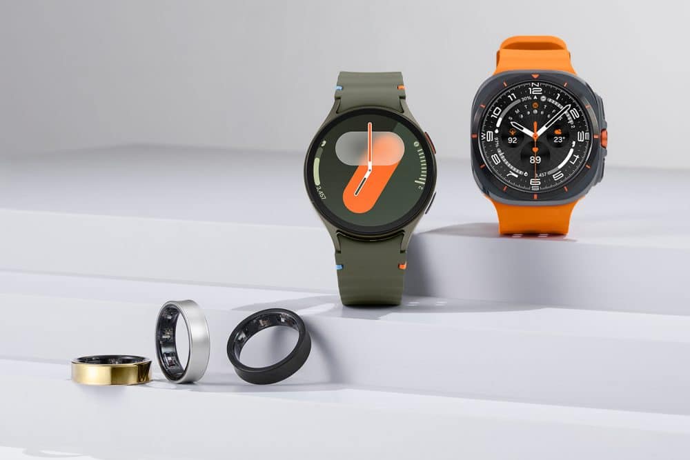 Samsung Galaxy Ring, Samsung Galaxy Watch 7 und Samsung Galaxy Watch Ultra